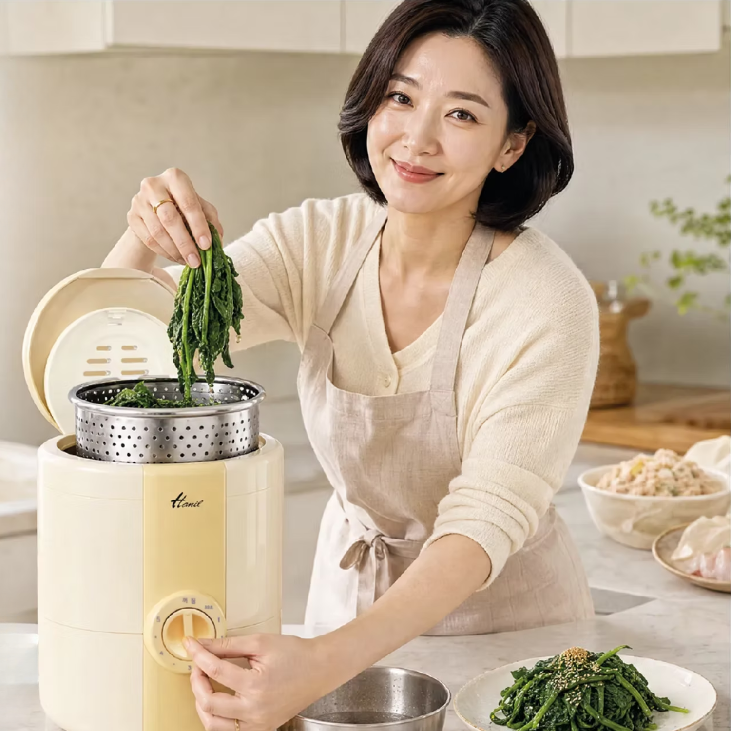 Vermicular Heat keeper ミントグリーン Hanil Mini Spin Dryer and Food Moisture Extractor – KimsHome.com