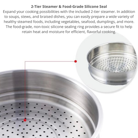 Altenbach Hi-Dome 5-Ply Stainless Steel Multi-Wok