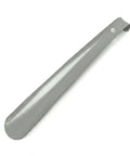 Gray shoe horn on a white background