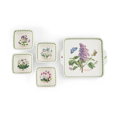 Portmeirion Botanic Garden 5 Piece Accent Bowl Set