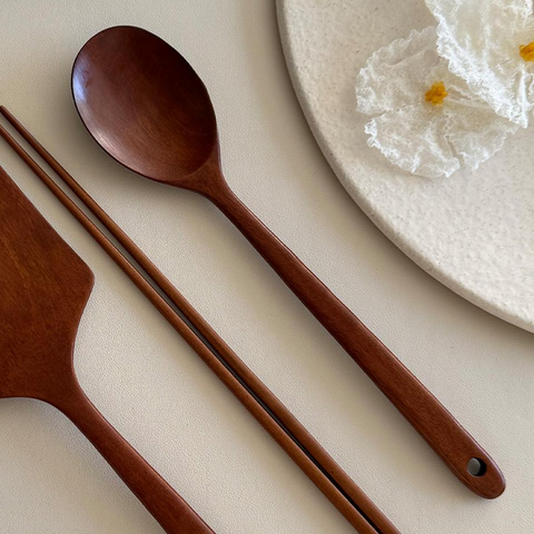 Nicott Wood Stir-Fry Spoon
