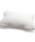 White pillow on a white background
