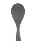 Gray rice paddle on a white background