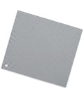 Gray textured square object on a white background