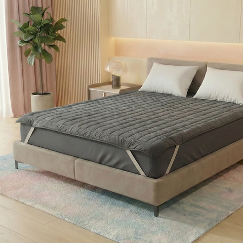 Casa Lux Non-Slip Microfiber Mattress Pad