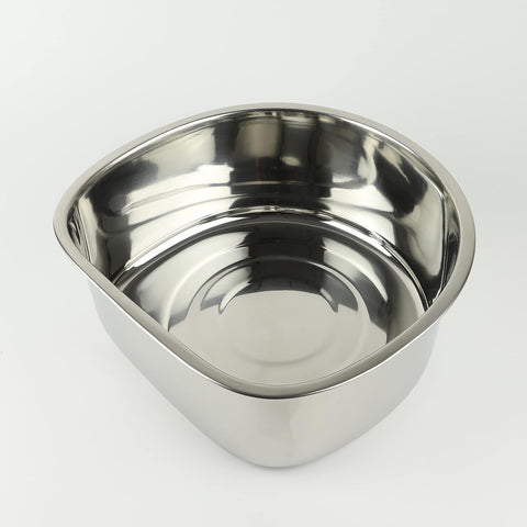 Pearl Life D-Shape Stainless Steel Wash Basin