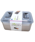 Wurzel container with a clear lid on a white background