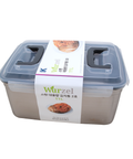 Wurzel food storage container with a clear lid on a white background