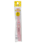 Pink chopsticks in a clear plastic package with a yellow polka-dot header card. The chopsticks have a small cartoon bear design and the text 'Little Pockets' printed on them.