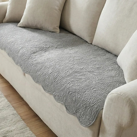 Luxe à la Maison Premium Quilted Cotton Sofa Pad