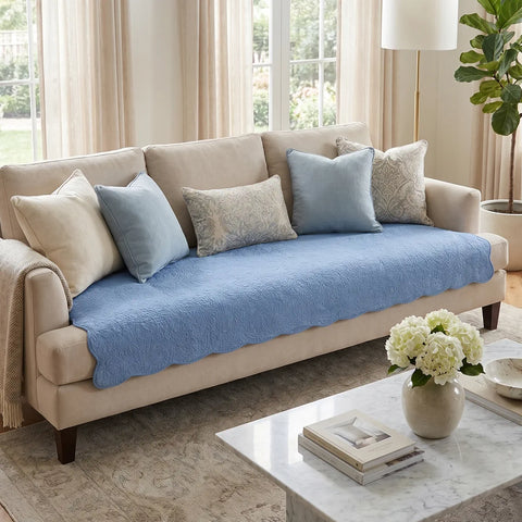 Luxe à la Maison Premium Quilted Cotton Sofa Pad