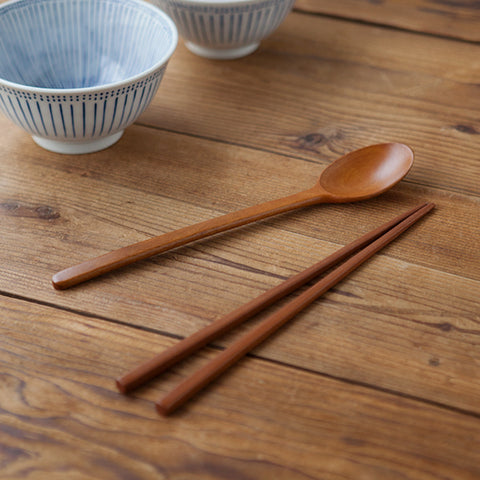 Nicott Wood Spoon & Chopstick Set
