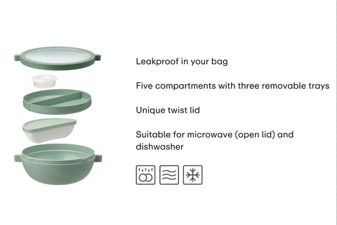Mepal Vita Bento Lunch Bowl